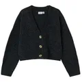 Name It Strickjacke Holly (1-tlg) Plain/ohne Details grau 134/140