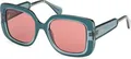 Max &Co MO0096 98S shiny dark green 52/20/140 Damen Sonnenbrillen