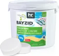 1x5 kg BAYZID® Chlortabs 200g langsam löslich für langanhaltende Wasserdesinfektion