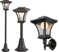 Northpoint LED Gartenleuchte LED 3in1 Solar Gartenlaterne für Innen und Außen Dämmerungssensor