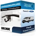 BRINK Anhängekupplung abnehmbar passend für Ford Transit Custom 06.2016-12.2023