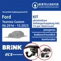 Für FORD Tourneo Custom V362 / F3 06.2016-12.2023 AHK abn +13pol spez E-Satz TOP