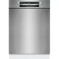 BOSCH Unterbau-Geschirrspüler SMU4HTS00E, 60 cm, Gebürsteter Stahl