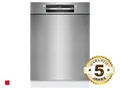 Bosch SMU4HTS00E Unterbau-Geschirrspüler Gebürsteter Stahl Spülmaschine