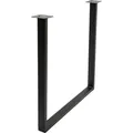 WAGNER SYSTEM Kufenbein, BxL: 70 x 72 cm, schwarz