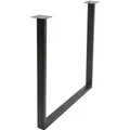 Wagner Designrahmen U-Form Ø 50 mm 720 mm x 700 mm Schwarz