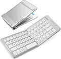 Inateck Faltbare Tastatur Bluetooth QWERTZ,Mini Tragbare mit 3 Bluetooth, Tablet