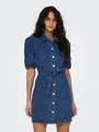 ONLY Jeanskleid ONLVIBBE SS BELT DNM DRESS NOOS