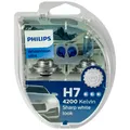 Philips WhiteVision ultra DuoBox H7 + W5W Halogen 55W 12V Autolampen Glühlampen