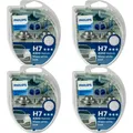 4x Philips WhiteVision ultra DuoBox H7 + W5W 55W 12V Halogen Glühlampen