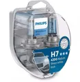2x Stück H7 12V 55W PX26d WhiteVision Ultra 4200K + 2x W5W Philips Glühbirne.