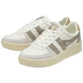 Gola Sneaker Grandslam Trident weiss/hellgrau/beige Damen, Größe Euro (US): 38 (7)