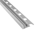 tktrading24 T77 LED Alu Premium Fliesenprofil 10mm silber - 2m klar