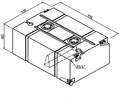 Lilie Universalwassertank, 200L