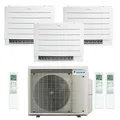 Daikin Trio Multisplit 3x Truhengerät FVXM25A 2,4 kW + 3MXM52A