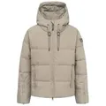 Derbe Winterjacke Winterjacke Richholm mit vegan wattierter Füllung beige L (40)