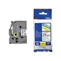 Brother TZE251 Brother Schriftbandkassette TZE-251 weiß/schwarz 24 mm