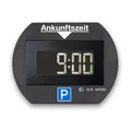 PARK LITE ELEKTRONISCHE PARKSCHEIBE DIGITALE PARKUHR SCHWARZ mit ZULASSUNG
