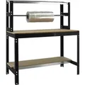 PROREGAL Packtisch Buffalo HxBxT 84 x 150 x 76 cm Traglast 600 kg Anthrazit