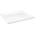 Duschtasse ABS Kunststoff Rechteckig Weiß 80x90 Cm