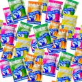 Ahoj Brause Pulver 10er Paket Beutel Himbeer Orangen Zitronen Waldmeister Vegan