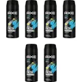 AXE Alaska Deo 6x 150ml Deospray Deodorant Bodyspray ohne Aluminium Herren Männer Men