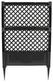 Khw Spalier, grau (anthrazit), B/H/T: 100cm x 140cm x 6cm