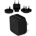 StarTech 4X USB WALL CHARGER 34W / 6.8A (34 W, 4 Ports) (USB4PACBK)