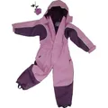 Maylynn Schneeoverall Kuscheliger Schneeanzug Skianzug rosa atmungsaktiv und wasserdicht rosa 134