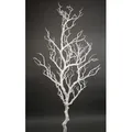 Kunstzweig Dekoast / Dekozweig YF künstlicher Ast Zweig Kunstast, Seidenblumen Roß, Höhe 120 cm, Weiß weiß 120 cm