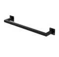 ML-DESIGN Kleiderstange Wandgarderobe Rechteck für die Wand aus Stahl inkl. Montagematerial (1 St), Garderobenstange 60x12cm Schwarz U-Form Kleiderständer Kleidergestell