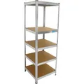 Schwerlastregal 180x60x60cm 875 Kg 5 Böden Regal Steckregal Lagerregal