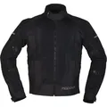 Modeka Veo Air Motorrad Textiljacke, schwarz, Größe L für Männer
