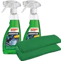 Sonax Glasreiniger Scheibenreiniger Scheibenklar 2x 500ml + 2x Mikrofasertuch