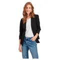 Vila Damen VIHER New 3/4 Blazer -NOOS 14039434, Black, XXL
