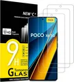3er Set Ultraklares 9H Hartglas Displayschutz für Xiaomi Poco X6/Pro 5G