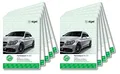 SIGEL FA513/10 Fahrtenbücher A5, 64 Seiten, 10er Pack - für Vielfahrer max. 540 Fahrten - für Deutschland und Österreich, vom Finanzamt anerkannt - zur Trennung geschäftlicher und privater Fahrten