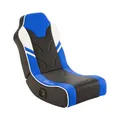 X Rocker Shadow 2.0 Floor Rocker Gaming Kinder Sessel mit 2.0 Audiosystem - Blau/Schwarz/Weiß