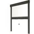 Insektenschutzrollo Fenster & Tür B 1000 Mm X H 1600 Mm - Aluminium - Anthrazitgrau Ral 7016