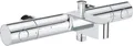 GROHE Grohtherm 800 Cosmopolitan, Chrom, Wand, Drehventile, Doppel, 1/2, 43 °C