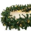 XXL 100 LED Tannengirlande inkl. Lichterkette Girlande 810 cm innen/außen