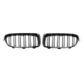 Nieren Grill Kühlergrill für BMW M3 F80 2014-2018 Schwarz Glanz