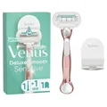 Gillette Venus Nassrasierer - Deluxe Smooth Sensitive + 1 Ersatzklinge + Rasi...