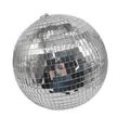 Relaxdays Discokugel Party Deko große Spiegelkugel zum Aufhängen Decke Glamour