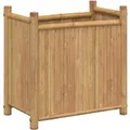 vidaXL Pflanzkübel 50x30x50 cm Bambus 366462