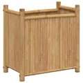 Pflanzkübel Blumenkübel Pflanzcontainer Pflanzgefäße 50x30x50 Cm Bambus
