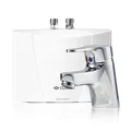 CLAGE M3/END hydraulischer Klein-Durchlauferhitzer M3 im Set mit Einhand-Waschtischarmatur END, 3,5 kW, mit Stecker, nur für drucklose Armaturen, VDE-GS geprüft, 1500-17243