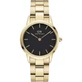Nur Zeit Klassisch Daniel Wellington Gold Kollektion Iconic Link - frau