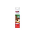 tesa Moll STANDARD Türdichtschiene, braun, 43 mm x 1 m Tür-Dichtung aus Kunststoff, für Textilböden, selbstklebend (05403-101-0)