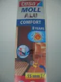 tesa Moll Comfort Tür Dichtung, Bürstendichtung, ALU selbstklebend braun